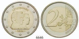 Adolphe. bfr. 3,50 6650 2 Euro 2006.