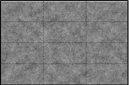 1x1mm, Filament-ø 10 µm, Flächengewicht 10 g/m 2 Stochastizität von 0.