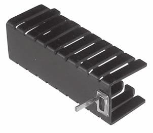 16 K/W Die-cast Profiles Mounting F Thermal resistance: 26 K/W Distance spacers Fans I Alle Typen