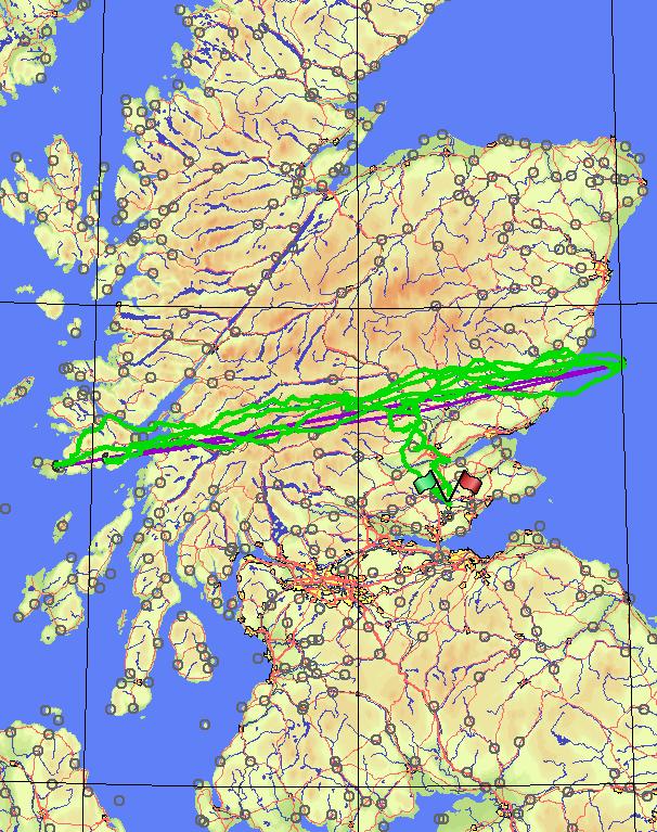 Schottland: (1300 km) Einleitung Leewellen