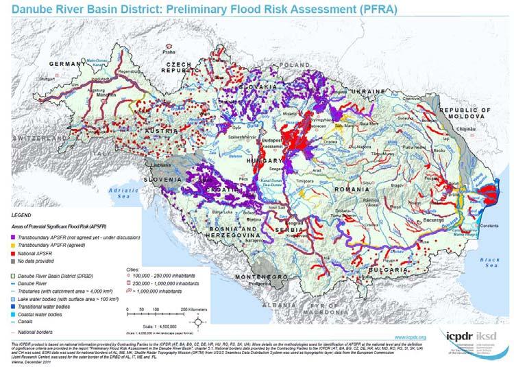 EU Hochwasserrichtlinie/EU Floods Directive EU Hochwasserrichtlinie 2011 Vorläufige Bewertung des Hochwasserrisikos 2013 Gefahrenkarten und Risikokarten 2015