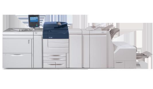 Farb-Produktionssystem Xerox C60 / C70 Druck-, Kopie-, Farbscan empf. Volumen 1 0.000-50.000 S./Mon. bis zu 60 / 70 ppm s/w und Farbe autom.