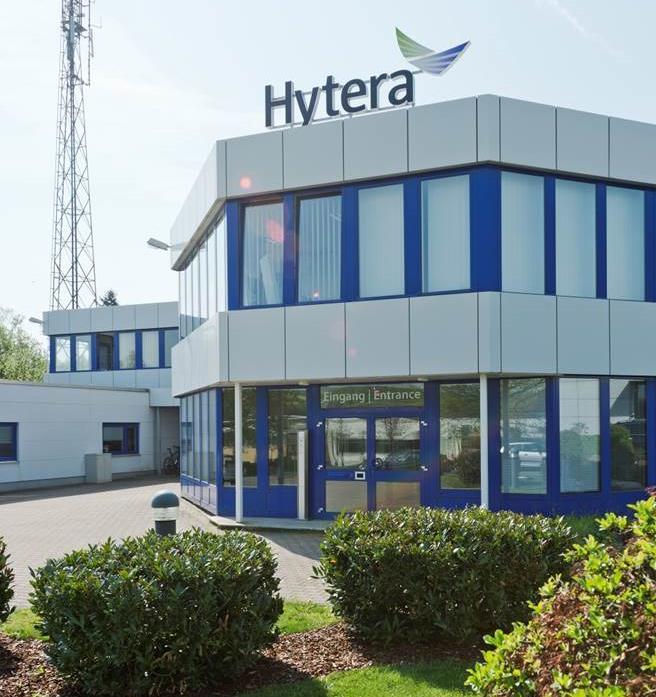 Über Hytera Mobilfunk GmbH Gegründet 1980 35-jähriges