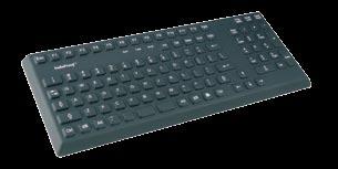 105 TKG-105- InduProof 2 TM Die InduProof 2TM ist eine silikonummantelte Tastatur im MFII-Layout.