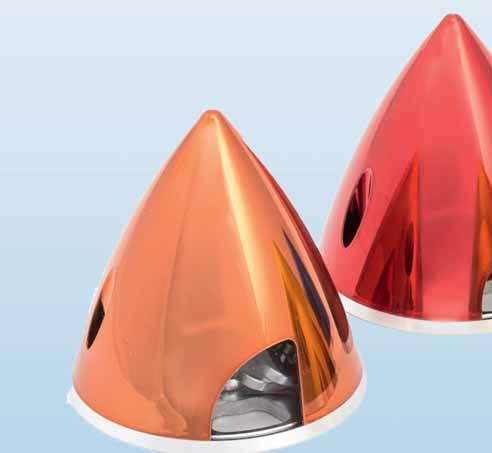 Zubehör Alu-Kunststoff-Spinner für starre Luftschrauben Durch eine präzise Aluminium-Grundplatte ist ein optimaler Rundlauf gewährleistet.