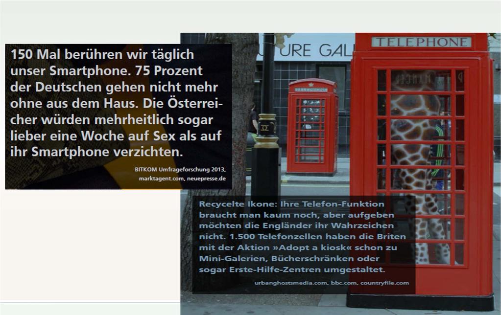 Fraunhofer Fokus: Jahresbericht 2014 Wir machen Städte schlau. http://www.fokus.