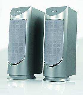 Lautsprecherboxen AKAI "I-4" 80W, silber, PAARpreis Produktdetails
