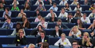 Mit dem Programm Euroscola schlüpfen junge Leute für einen Tag in die Rolle von Europaabgeordneten.