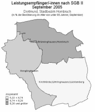 Einzeldarstellung der Stadtbezirke - Hombruch