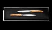 NESMUK MESSER Handgemachte Messer aus Hochleistungsstahl, sehr feines Metallgefüge durch Niob-Legierung, HRC 61, Janus-Messer mit DLC-Beschichtung (Diamond-like Carbon), 18 verschiedene Griffarianten