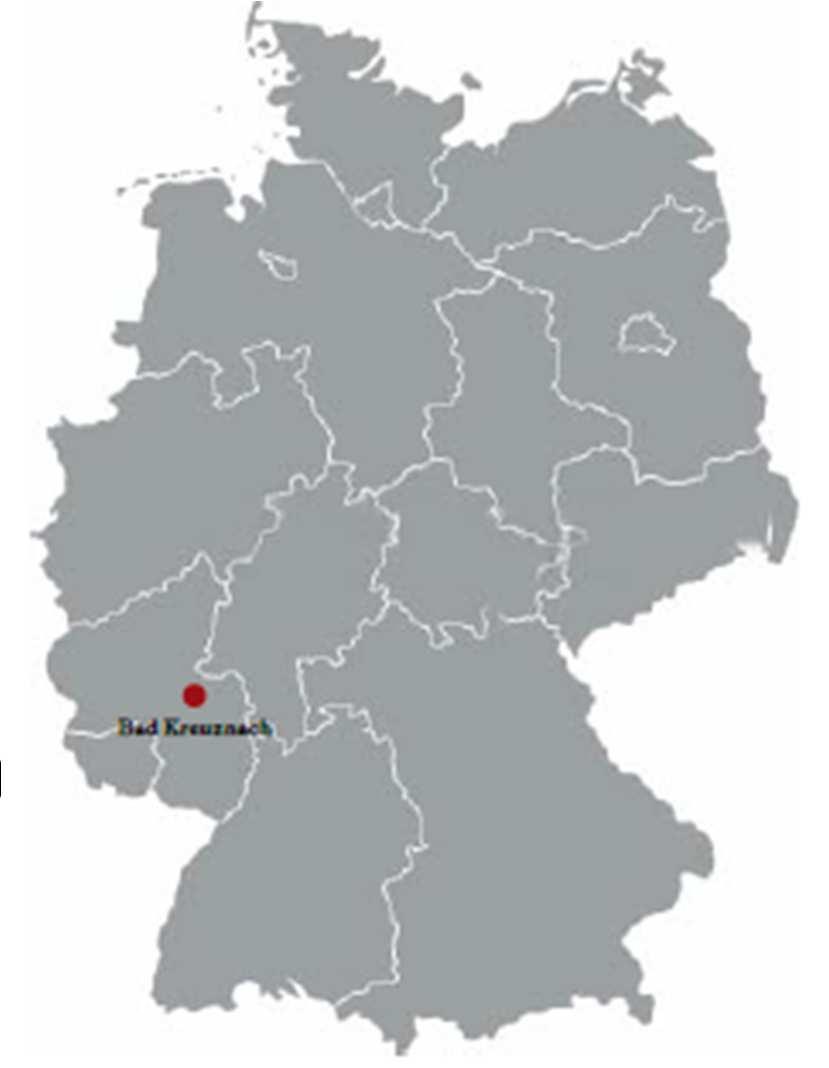 Lage Fläche : 55,63 km² Direkter Autobahnanschluss (A60, A61) Flughafen Frankfurt
