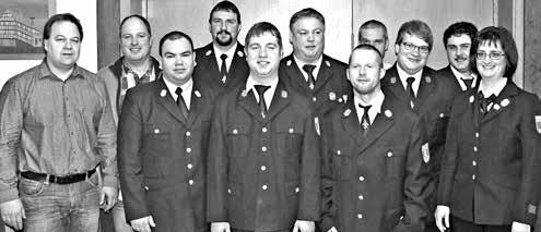 Neuer stellvertretender Kommandant bei der Feuerwehr Alsleben 10.01.2015 David Pfister übernimmt das Amt Nach der Wahl: der neue Vorstand der Feuerwehr Alsleben.