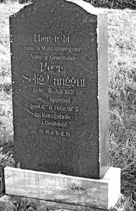 ratet. Nach dem Tod seiner ersten Frau Betti Oberbrunner, blieb er in Trappstadt, wohnhaft Hs. Nr. 37, heute Lagerflächen Gerd Bauer.