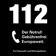 112 ist die richtige Notrufnummer Wegfall der Vorwahl- und Gebührenfreiheit für die Servicenummer 19222 ZRF Schweinfurt.