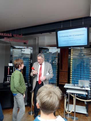Events Besuch im Deutschen Technikmuseum in Berlin in der Ausstellung»Der erste Computer - Konrad Zuse und der Beginn des