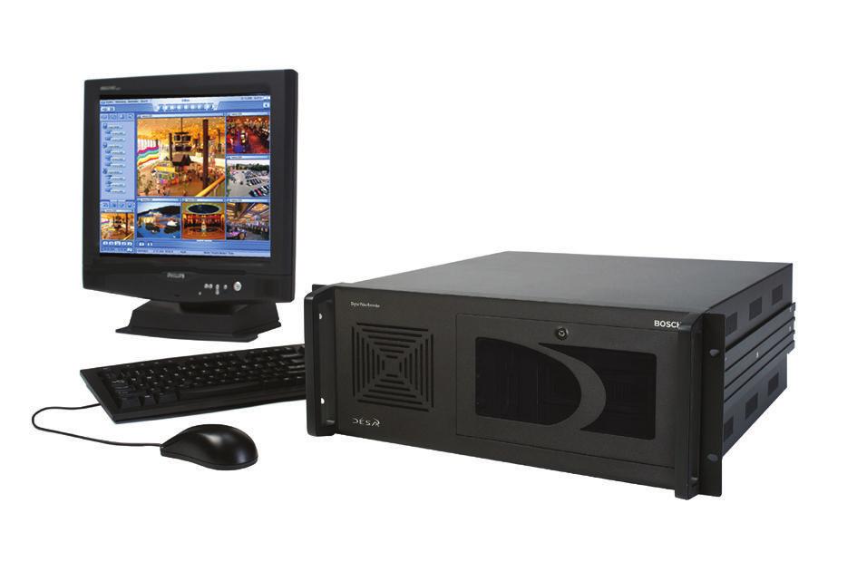 Videosysteme DiBos 19-Zoll-Digital- - Version 8 (EMEA/APR) DiBos 19-Zoll-Digital- - Version 8 (EMEA/APR) Hybrider (analog/ip) MPEG4-Digital- Modelle für 6, 12, 18, 24 und 30 analoge Kameras und bis