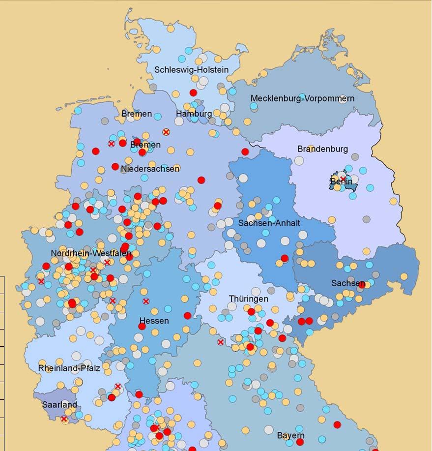 VerMat: Impulsprogramm Potenzialanalysen Materialeffizienz 00 50 00 50 00 50 00 50 00 50 Bewilligte Potenzialanalysen (Stand 31.