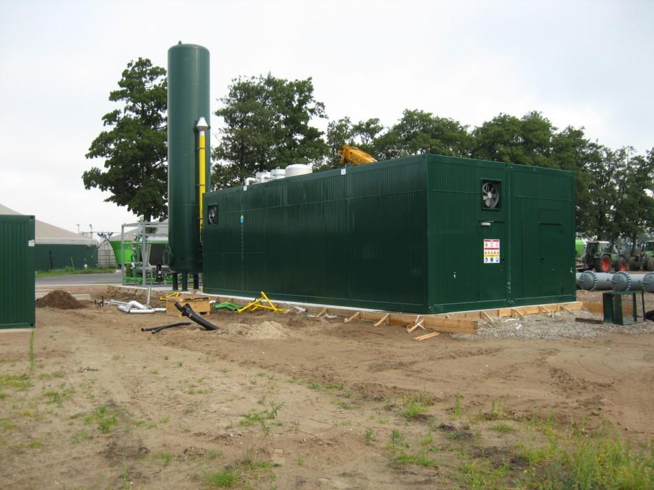Biogasaufbereitungs- und Einspeiseanlage Urban Errichtung einer Biogasaufbereitungs- und Einspeiseanlage (Druckwechseladsorption) bei der BGA Urban mit einer Leistung von V = 1.