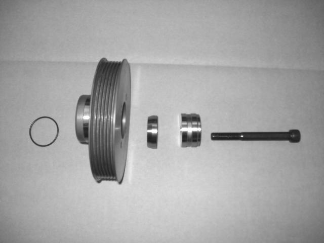 Montage O-Ring Ø38x2 Riemenscheibe Klemmring Schraube M 12x110, 12.