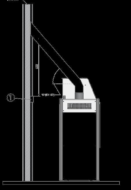 05 Kaminvorgabe Es ist ein feuchteunempfindlicher (FU) Schornstein (Empfehlung Werkstoff 1.4401 bzw. 1.4404) mit einem maximalen Kaminzug von 10 Pa (0,10 mbar) erforderlich.
