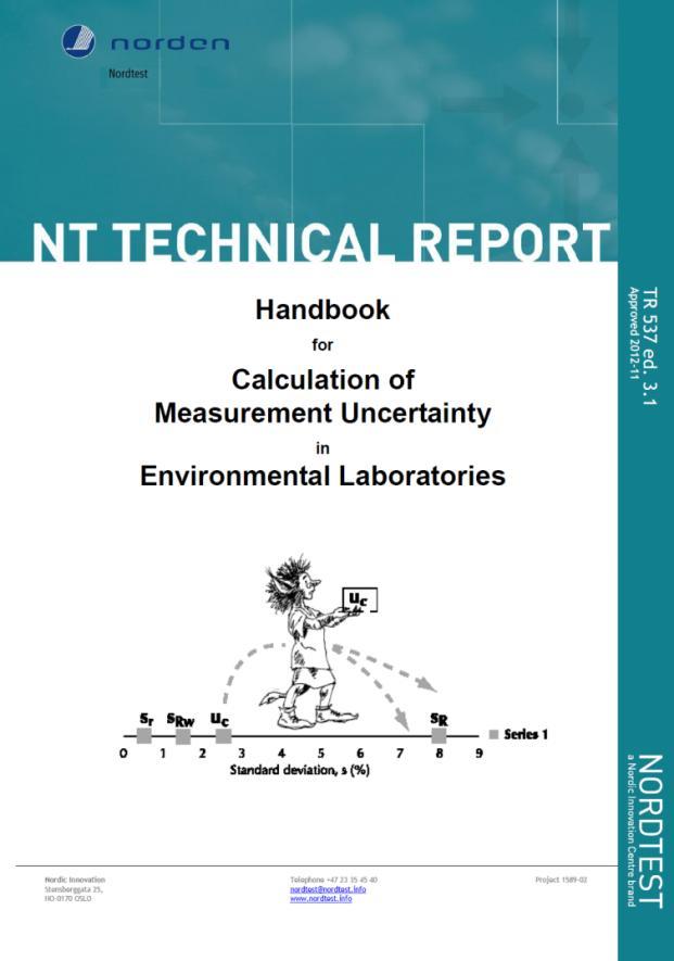 Nordtest-Ansatz Nordtest-Prüfgesellschaft Nordtest-Report TR 537 (Ver. 3.