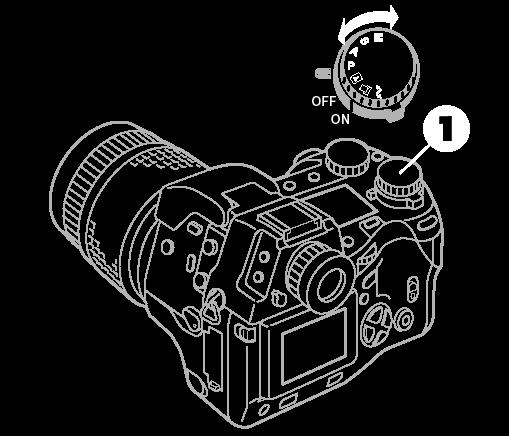 Bei der Olympus E-10 besteht, wie bei analogen Spiegelreflexkameras, die Möglichkeit zwischen Programm-, Zeit- und Blendenautomatik, sowie dem manuellen