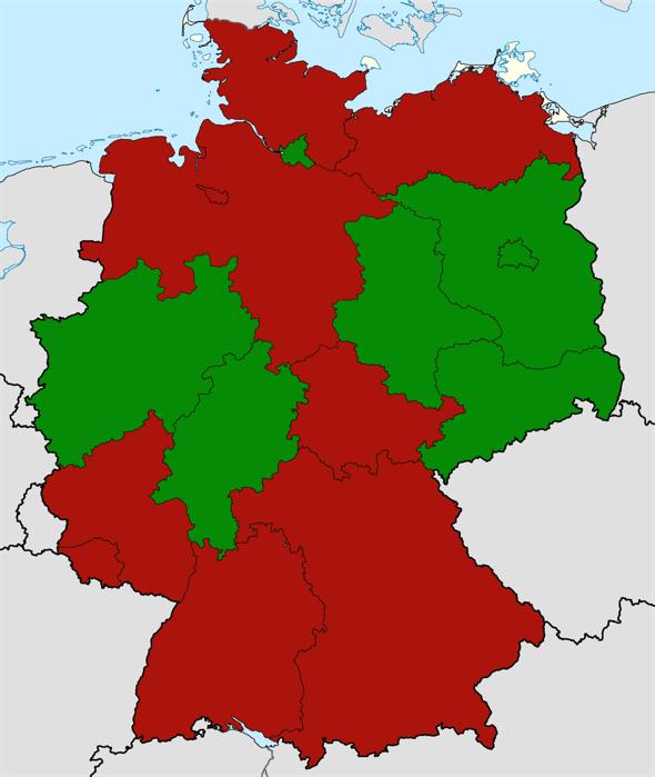 Einwohner pro Spielhallenkonzession 2012 Schleswig- Holstein Mecklenburg- Vorpommern Rheinland - Pfalz 2.693 Schleswig - Holstein 3.274 Bayern 3.336 Hamburg Thüringen 3.