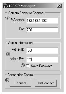 Wenn die IP-Adresse bekannt ist: 1Kennt man die IP-Adresse der Karte 1090/667, Local and Inter Network auswählen. 2Um die IP-Adresse der Karte 1090/667 zu ändern IP and User Set auswählen.