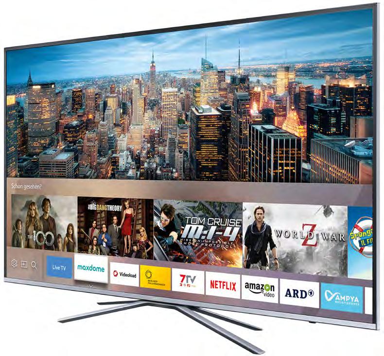 Das Samsung Smart TV- 200 erhalten.