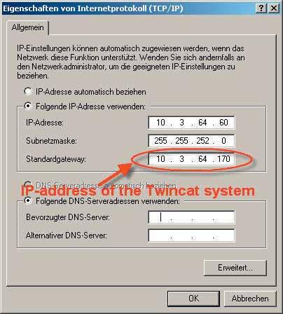 Nachdem das Windows IP Routing aktiviert wurde, muss das TwinCAT-System neu gestartet werden.
