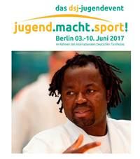DJB-Jugend und Bruno Tsafack beim dsj-jugendevent Für junge Menschen aus ganz Deutschland wird das Jugendevent der Deutschen Sportjugend (dsj) vom 3. bis 10.