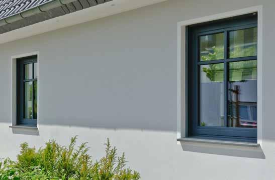 Holz-Aluminiumfenster Das PEINE Holz-Aluminiumfenster: robuste Aluminium-Außenschale optimale