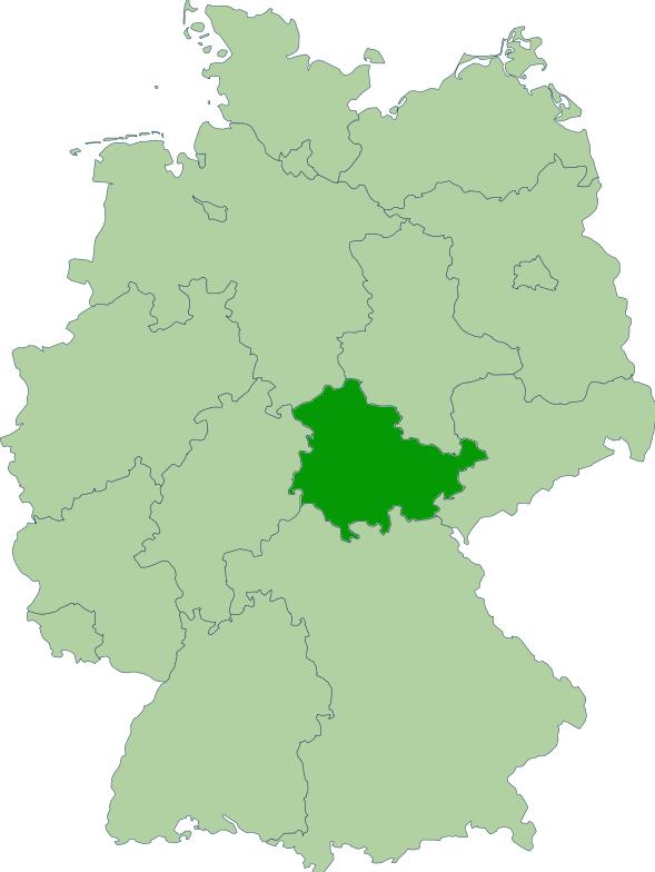 Thüringen auf dem