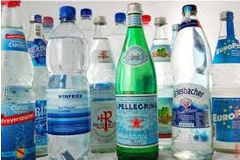 Uhr ins Haus geliefert Keine Verpackung 1000 Liter Mineralwasser