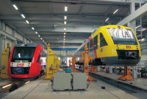 Foto: Ortlieb Seit Mitte vergangenen Jahres setzt die Mainzer Firma Stock-Transport Dieselloks des Typs ER 20 vor ihren Zügen ein.