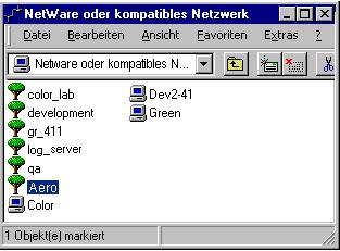 EINRICHTEN DER DRUCKVERBINDUNGEN 20 IPX-DRUCKFUNKTIONALITÄT (NOVELL) FÜR WINDOWS 2000/XP/SERVER 2003 EINRICHTEN 1 Windows 2000: Doppelklicken Sie auf das Symbol Netzwerkumgebung.