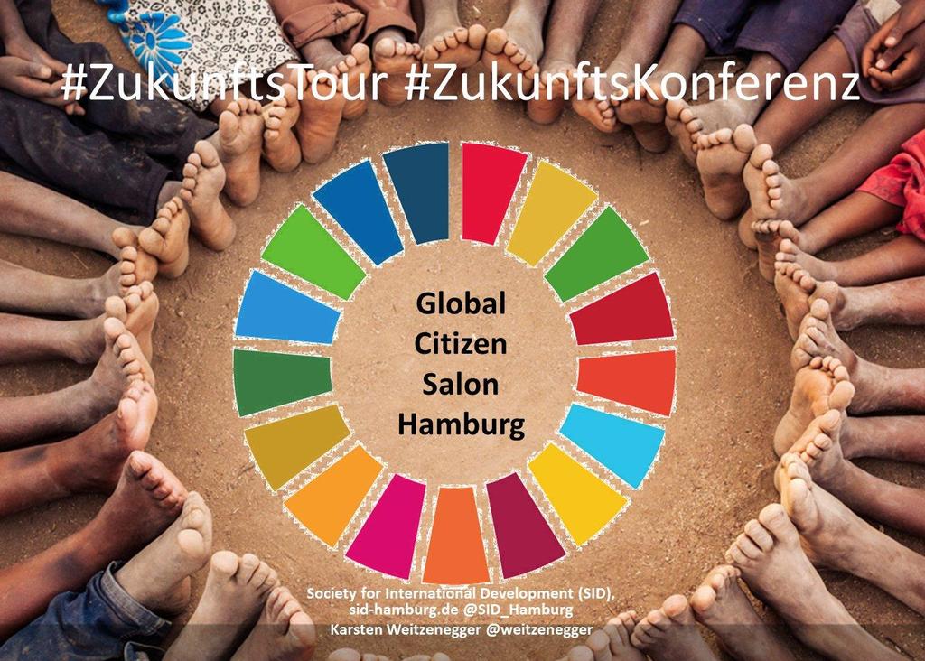 Dokumentation vom Auftakt am 4. September 2012 #ZukunftsKonferenz Global Citizen Salon Hamburg im Rahmen der #ZukunftsTour 2015/2016 Download der Präsentation: http://www.weitzenegger.