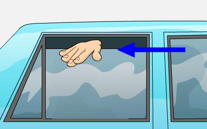 Newton Was passiert, wenn du...... die Hand beim Autofahren leicht gewinkelt aus dem Fenster hältst?