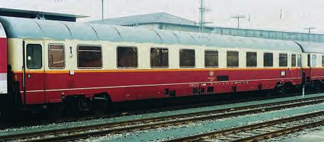 Im Normalfall bestand der Zug aus bis zu neun Wagen, davon bis zu vier Avm, zwei Apm, einem Speisewagen und einem Clubwagen. Der Zuglauf führte von Amsterdam nach Basel und München.