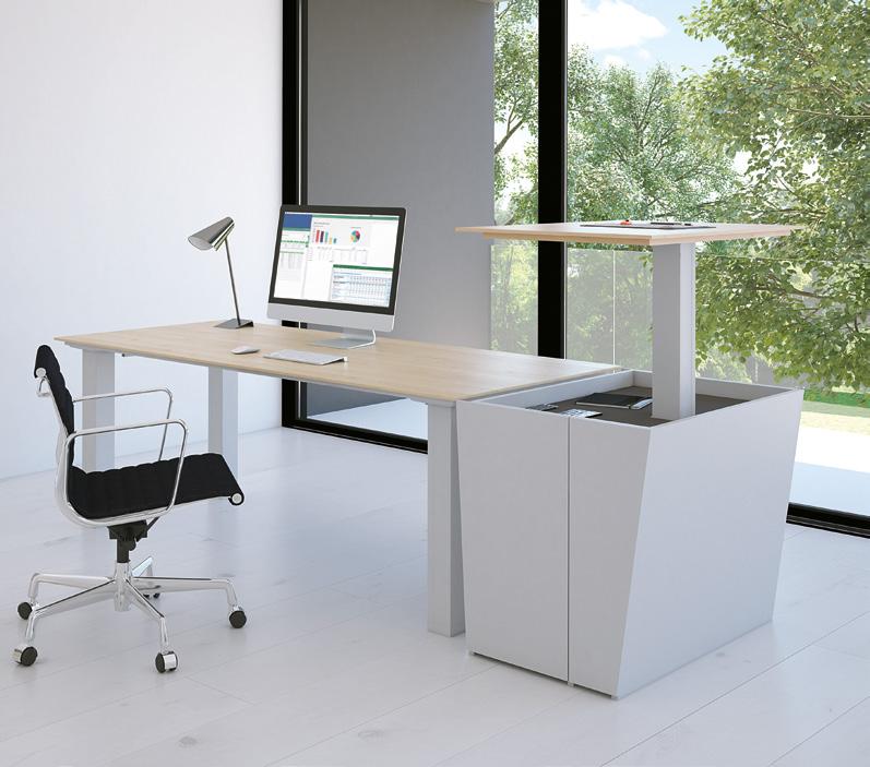 1 HOCHBEGABTES OFFICE Das Office bietet Freiraum für eine individuelle Gestaltung ganz nach dem Geschmack des Nutzers.