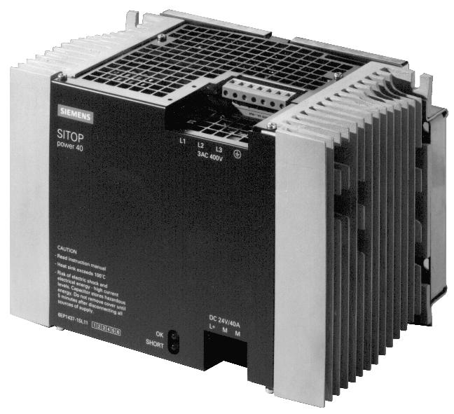 Stromversorgung dreiphasig Technische Daten 30 A 40 A 40 A (in Vorbereitung) Typ basic D24/30 basic D24/40