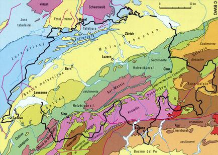 Zentraleuropa aus einem Puzzle von aneinander gefügten BergkeYen der sogenannten variszischen (= herzynischen) Orogenese. Starke Reliefs wechseln mit Tälern und intramontanen Becken.