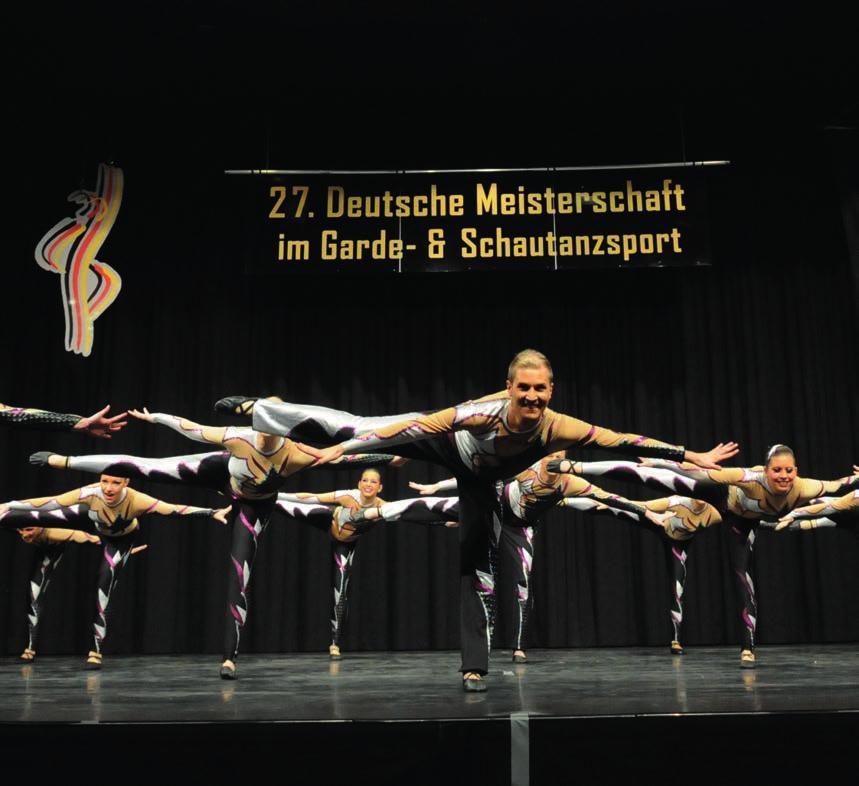Deutscher Verband für Garde- und Schautanzsport e.v. lgp.dvg-tanzsport.de 15 Ron Meister Modern mit Ron Meister Ron Meister tanzt mit Euch Schautanz Modern.