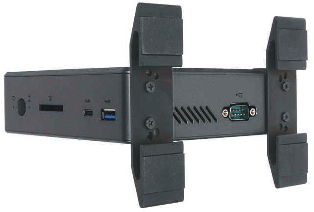 0 Typ C L HDMI C SD Cardreader M DisplayPort D LED-Anzeige für Festplattenaktivität N Gigabit LAN (RJ45) E Ein-/Aus-Button O 2x