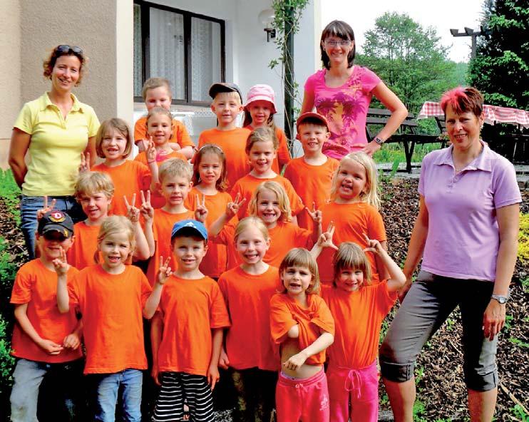 1. Juli 2011 Linkselbischer Bote 13 Die Vorschüler der ita Regenbogen haben die Vorschule erfolgreich abgeschlossen und wurden mit dem Vorschuldiplom belohnt.