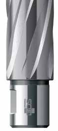1 2 3 Werkzeugaufnahmen: 1 19 mm Weldonschaft ( 3 / 4 ) 2 32 mm Weldonschaft (1 1 / 4 ) 3 18 mm Quick-In Schaft HSS-VarioPLUS HSS-Standard Serie Hartmetall Kernbohrer mit