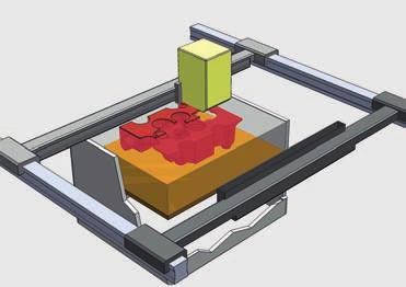 Ergänzende Grundlagen und Techniken 401 8.9.4 3D-Druckverfahren in der Gießerei Grundlagen Im Gießereibereich werden zunehmend Modelle, Formen und Kerne mit dem 3D-Druckverfahren hergestellt.