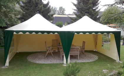Pavillons Windschutz + Zeltdachsanierung Wetterfeste Pavillons Unsere winterfesten Pavillons sind besonders stabil, da diese aus