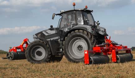 Pflüge BODENBEARBEITUNG TERIS L / LH Verdichtungswalze NEUHEIT TERIS L (2,5 4,0 m) Aufhängung: ø60-825/ø28 mm (2,5 3), ø60-825/ø36 mm (3,5 4,0) Cambridge Ring ø530 mm Am front