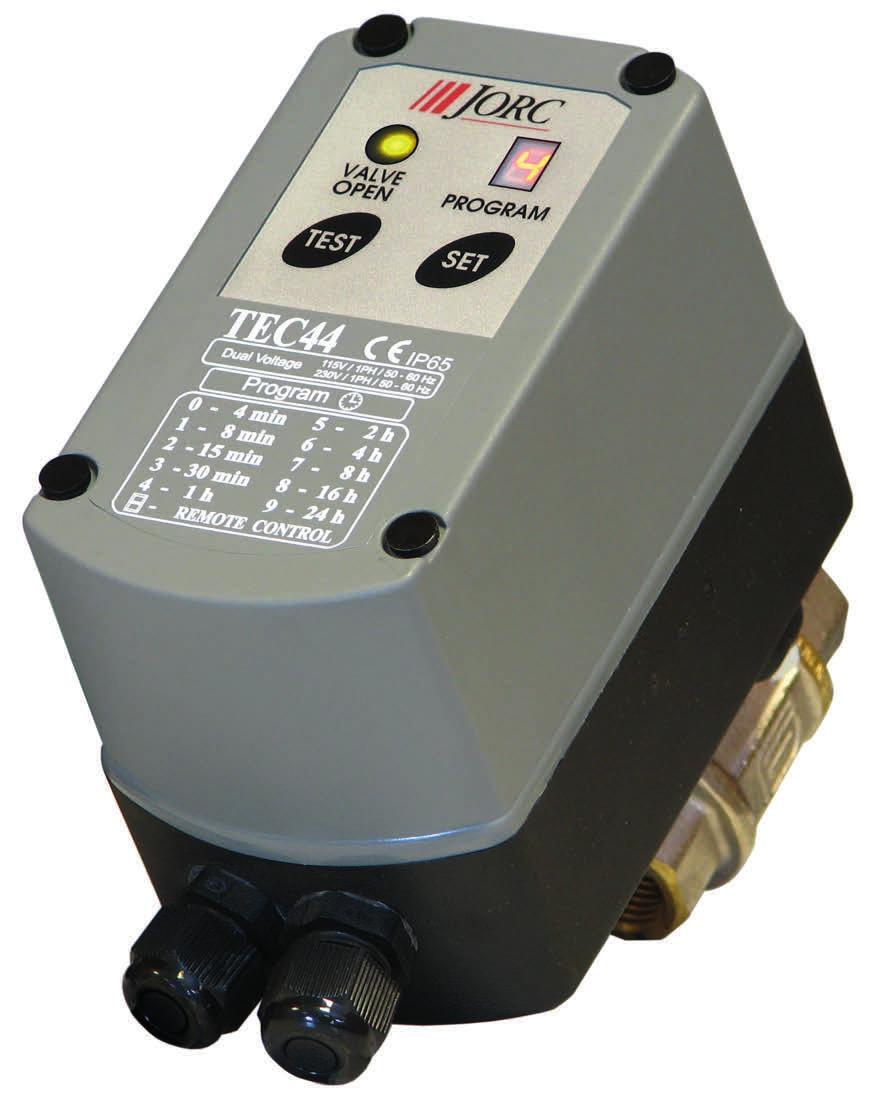 Der TEC-44 wird verwendet wenn andere Ableiter den Kondensatablass nicht schaffen. Kondensat-Ablass-Stellen mit einem hoheren Grad an Verunreinigungen (Rost, Zunder usw.) benötigen den TEC-44.